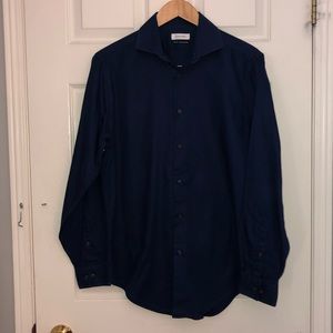 Calvin Klein collared button-down dress shirt